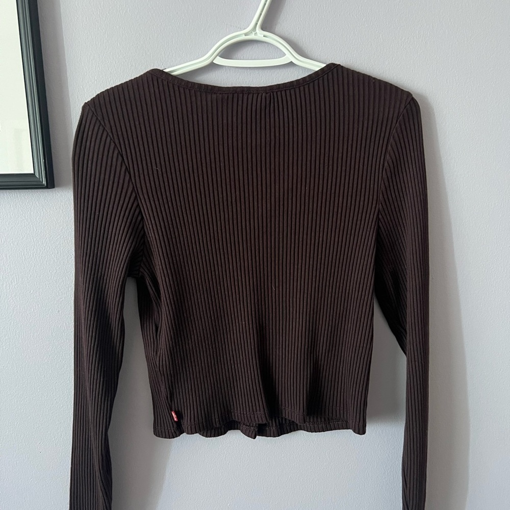 NWOT Levi's Ribbed Cardigan - Picture 6 of 7